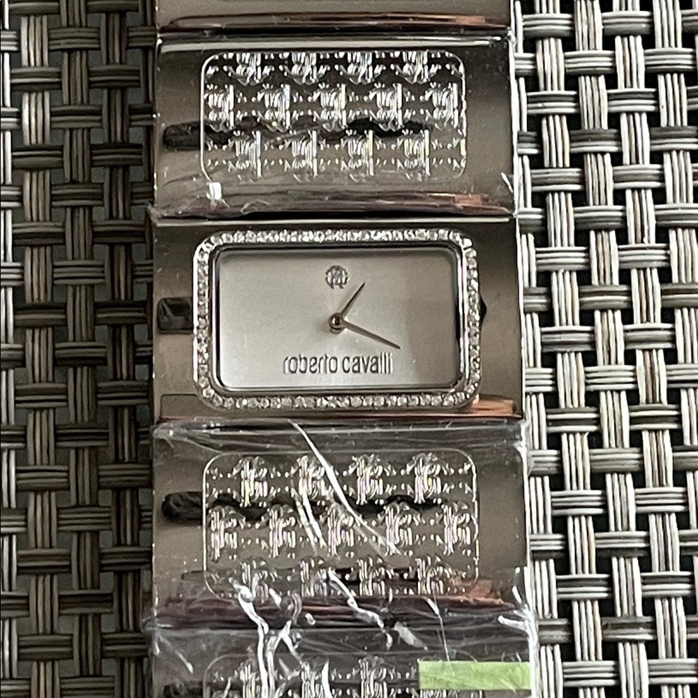 Roberto Cavalli Silver Bracelet Watch